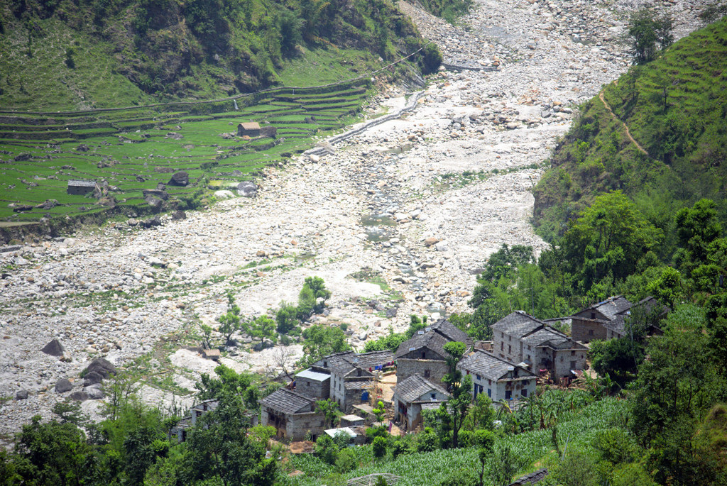 Many LDCs are also landlocked, like Nepal (pictured), leaving them particularly vulnerable to economic and climate shocks.